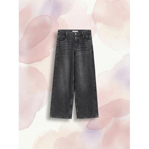 Reserved Wide leg traperice - siva Cene