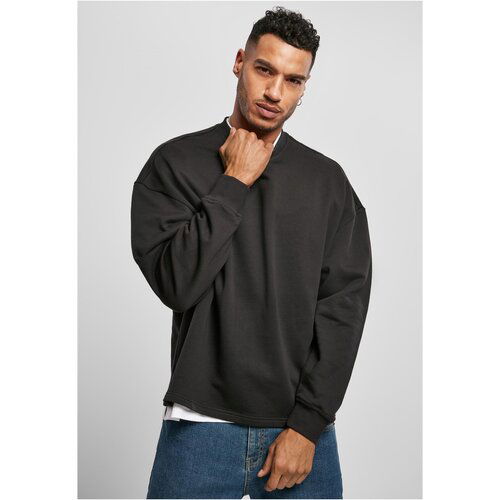 UC Men Organic Oversized Boxes Crew Black Cene