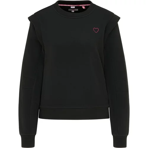 MYMO Sweater majica roza / crna