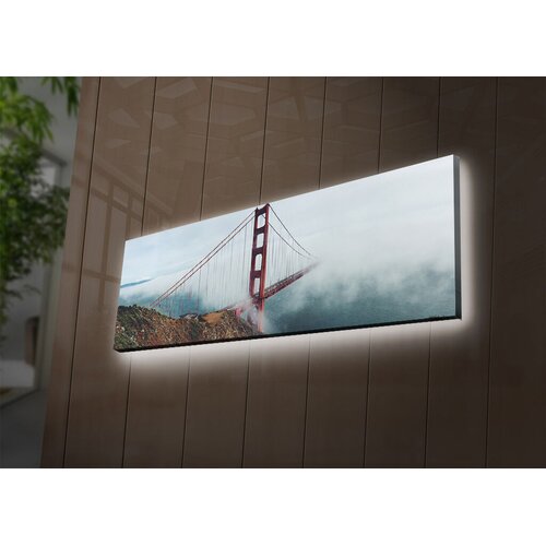 Wallity Zidna slika sa LED osvetljenjem 3090DACT-64, 30x90 cm Cijene