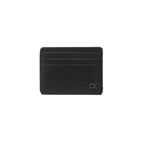 Calvin Klein Etui za kreditne kartice Ck Clean Pq Cardholder 6Cc K50K510288 Črna