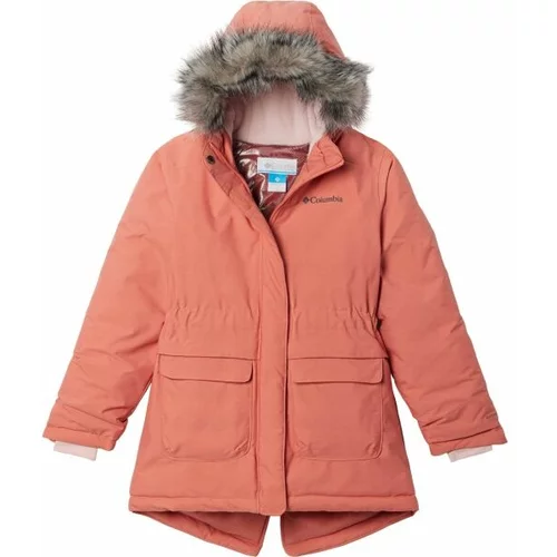 Columbia NORDIC STRIDER JACKET Dječja zimska jakna, boja lososa, veličina