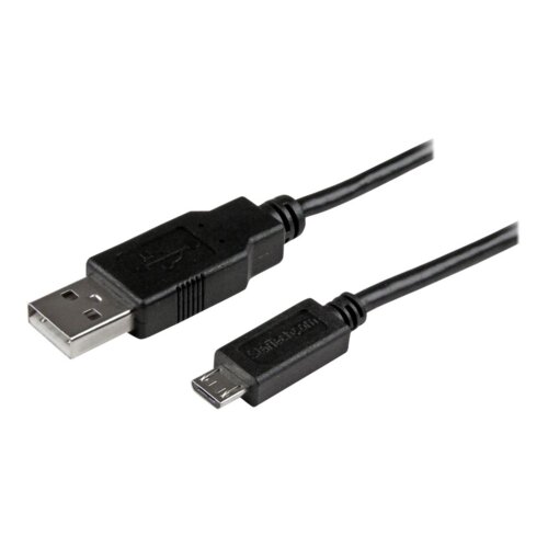 StarTech.com USBAUB15CMBK USB kabel 0,15 m USB 2.0 USB A Micro-USB B Crno Slike