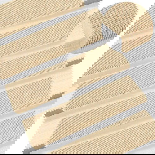 vidaXL Samolepilne preproge za stopnice sisal 15 kosov 65x21x4 cm bež Cene