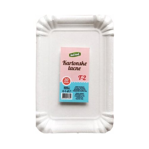 Ba&amp;scaron; Ba&amp;scaron; kartonske tacne 20 komada Slike