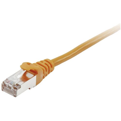 Equip 605577 RJ45 omrežni kabel\, Patch kabel CAT 6 S/FTP 0.50 m oranžna pozlačeni konektorji 1 kos, (20421435) Cene