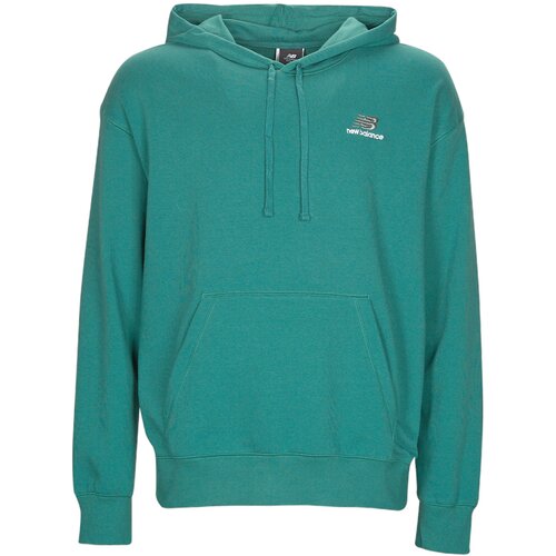 New Balance Puloverji Uni-ssentials French Terry Hoodie Zelena Slike