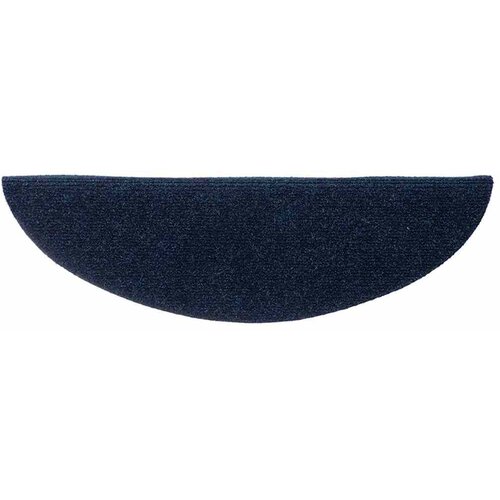  Prostirke za stepenice, samoljepljive, 15 kom 56x17x3 cm, tamnoplave, poluokrugle Slike