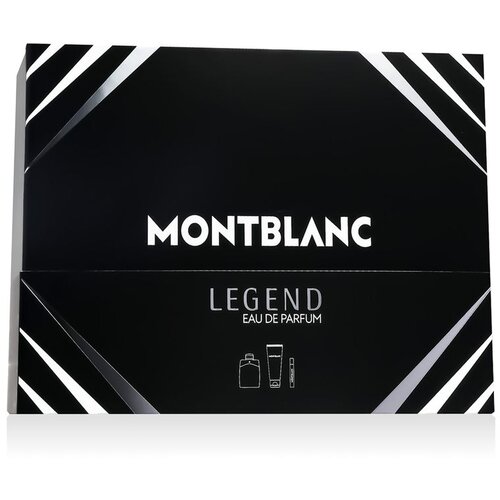 Mont Blanc Legend EDP Poklon Set za Mu&amp;scaron;karce - 100 ml + Mini EDP 7.5 ml + Gel za Tu&amp;scaron;iranje 100 ml Slike