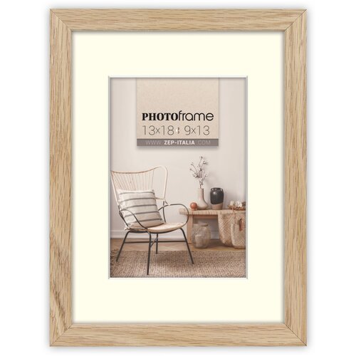 Zep malmo natural 9x13/13x18 wood with passepartout V4557N Slike