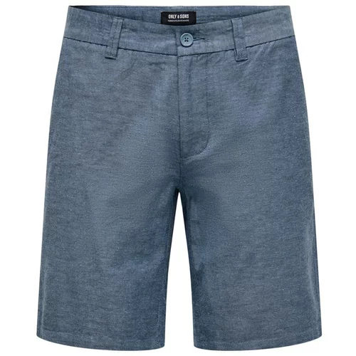 Only & Sons Chino hlače modra