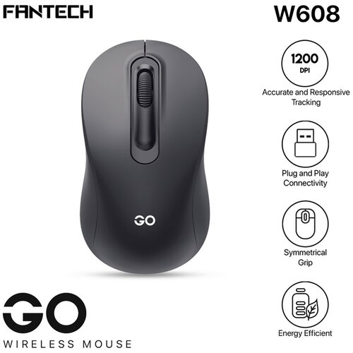 Fantech Miš Wireless Gaming W608 GO crni Cene