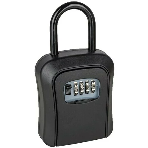 Zaštitna Škatla za ključe s ključavnico K171 (90 x 40 x 175 mm, črna)