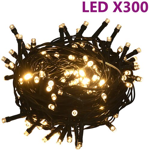  120-dijelni set božićnih kuglica s vrhom 300 LED bijelo-sive Slike