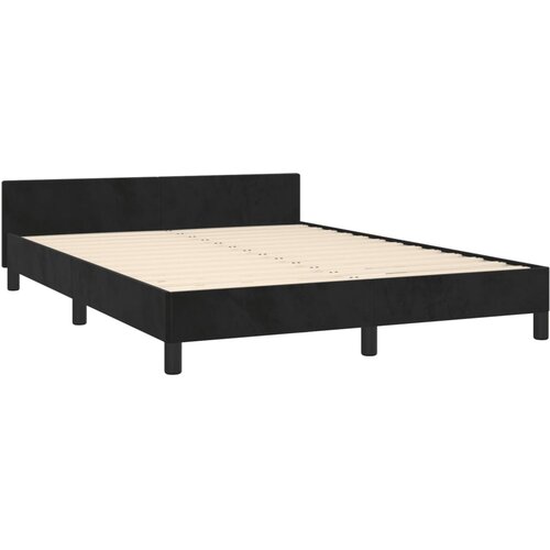  Okvir za krevet bez madraca crni 140x200 cm bar&amp;scaron;unasti Slike