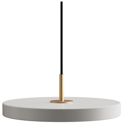 UMAGE Svetlo siva LED viseča svetilka s kovinskim senčnikom ø 31 cm Asteria Mini – Cene