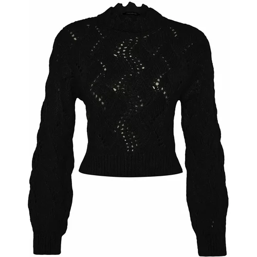 Trendyol Sweater - Schwarz - Regular fit