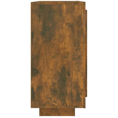  Komoda boja dimljenog hrasta 92x35x75 cm od konstruiranog drva Slike