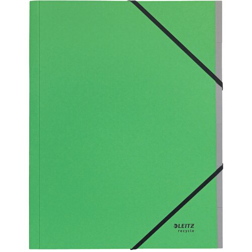 Leitz Mapa Recycle, DIN A4, karton, 6 predelkov, zelena, (21651804) Slike