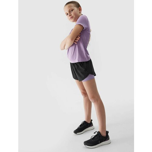 4f Girls' Sports Quick-Drying Shorts - Black Cene