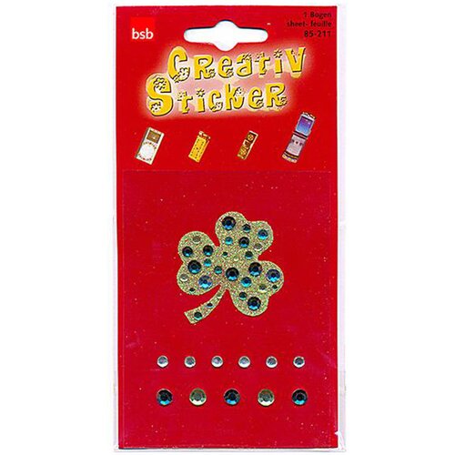  Nalepke Creativ Sticker, diamanti in deteljica Cene