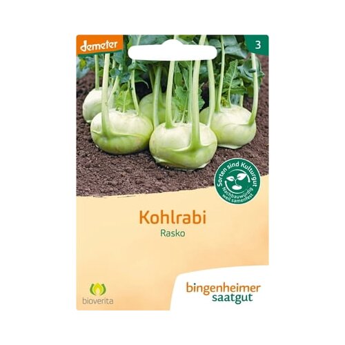 Bingenheimer Saatgut Koleraba bela "Rasko" Cene