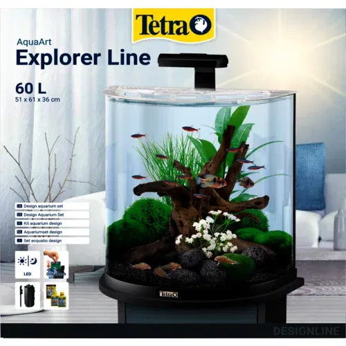 Tetra akvarijum aquaart explorer line 60L