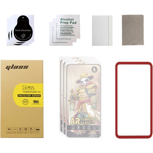 INF Za&amp;scaron;čita zaslona telefona visoke kakovosti proti prstnim odtisom, 3 paketi iPhone 15 Pro, (21302660) Slike