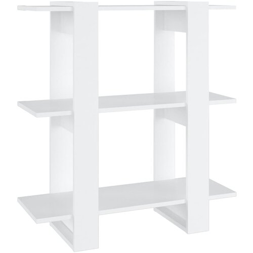 Maison Chic Knjižna omara - Knjižni regal bela 80x30x87 cm, (21723089) Cene