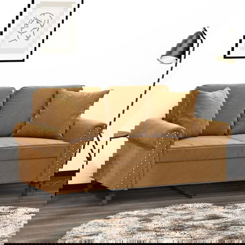 VidaXL Ukrasni jastuci 2 kom smeđi 40 x 40 cm bar&amp;scaron;unasti Slike
