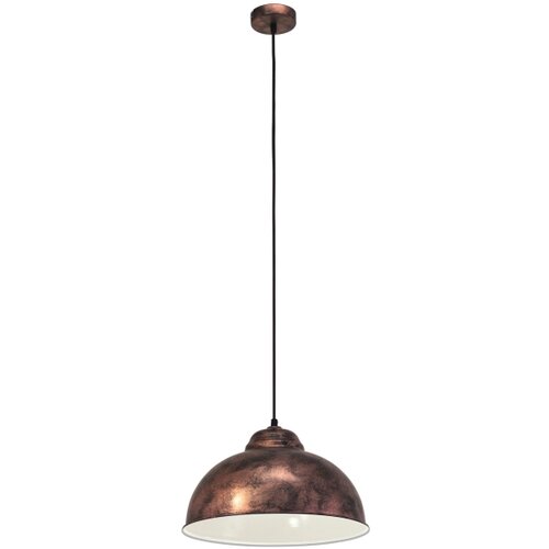 Eglo viseča svetilka truro (60 w, E27, vi&amp;scaron;ina: 110 cm, premer: 37 cm, bakrena) Slike