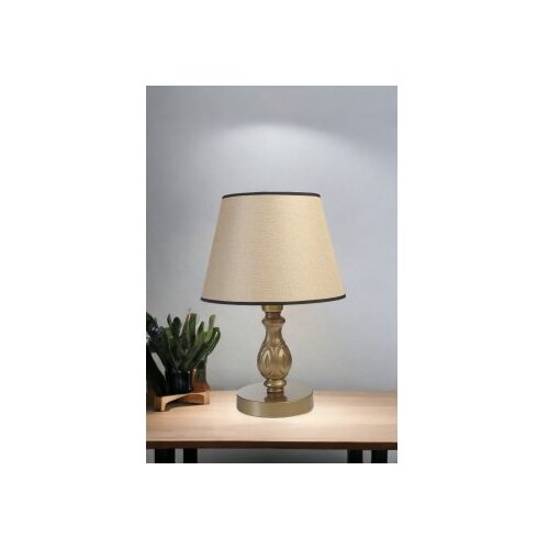 Opviq Stona lampa E27 Grlo, Zlatno-krem Cijene