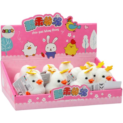  Chicken White Hen With Star White Clockwork Jumping Slike