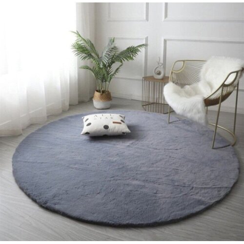 Conceptum Hypnose tepih 9998, 120x120 cm, tamnosivi Cene