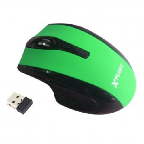 Xplore Bežični miš XP1221 zeleno - crni OUTLET Cene