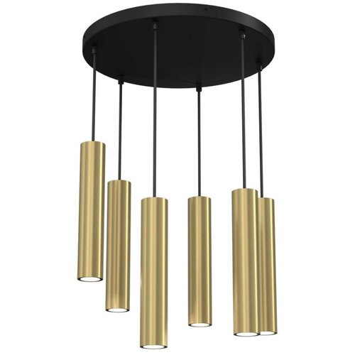  Luster na sajli RAITO 6xGU10/8W/230V mesing Cene