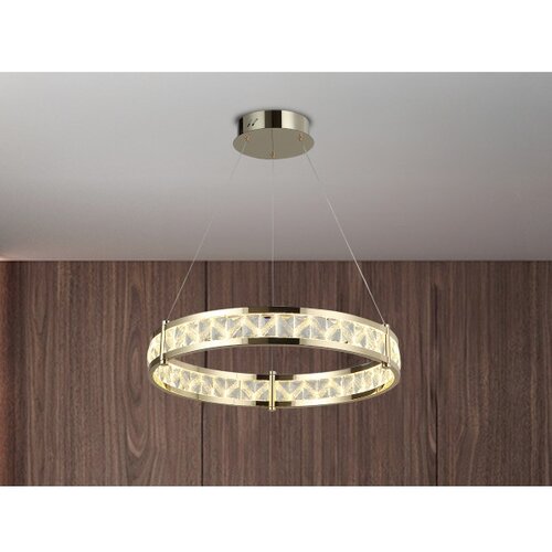  LED prigu&amp;scaron;iva luster na sajli ENRIQUE LED/40W/230V 3000-6000K +daljinski upravljač Slike