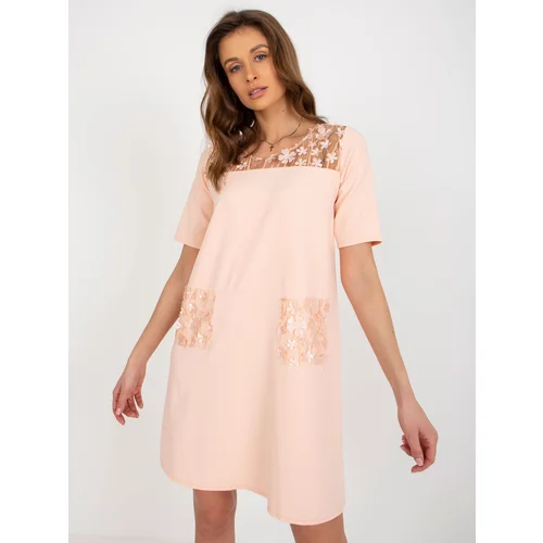 LAKERTA Dress-LK-SK-506735.82-Peach