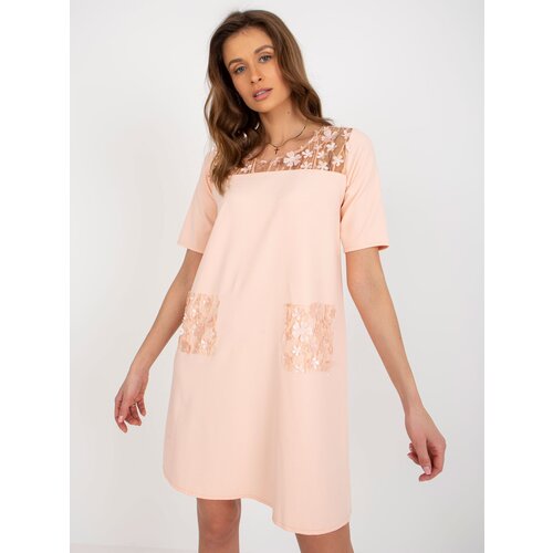 LAKERTA Dress-LK-SK-506735.82-Peach Slike