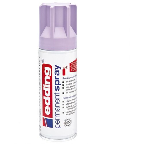 Boja AKRILNA U SPREJU 200ML PERMANENTNA EDDING 5200931 LAVANDE Slike