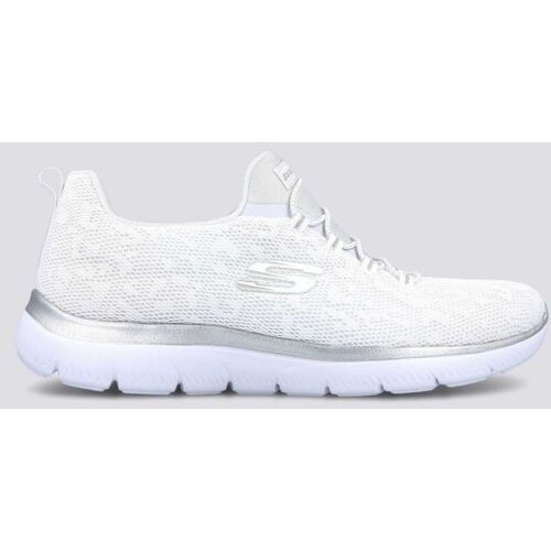 Skechers Ženske patike za trčanje Summits Leopard Sp bele Cene