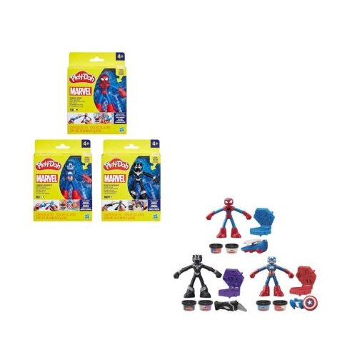 Hasbro Play-doh marvel figures ast ( F9829 ) Slike