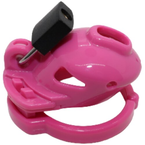 The Vice Chastity Cock Cage Micro Pink Cene