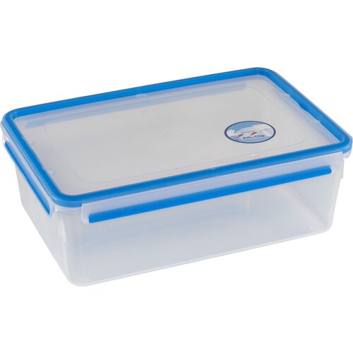 Emsa Clip&amp;amp;Close Food Storage Container 5.5 L, blue Slike