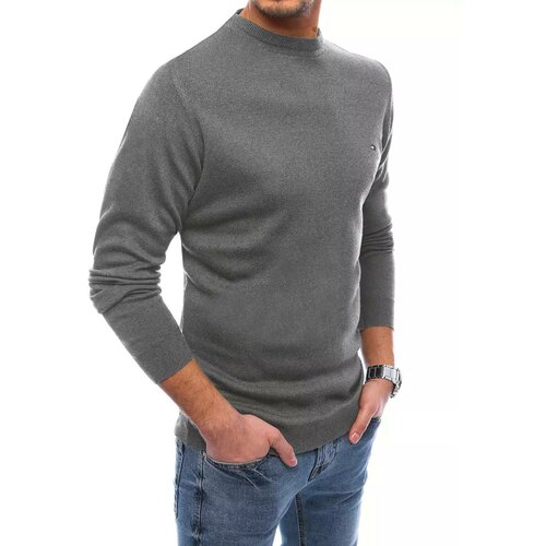 DStreet Gray men's sweater WX2025 Slike