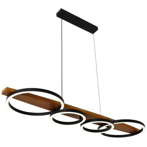Brilagi LED luster na sajli PLANK LED/35W/230V 4000K 30x100 cm drvo Slike