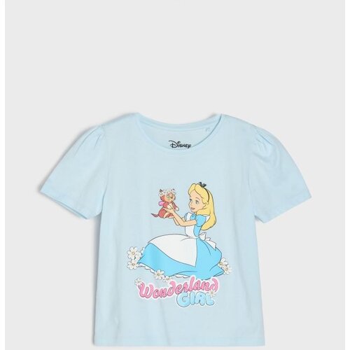Sinsay Pamučna majica s printom Alice in Wonderland Cijene