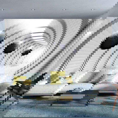  Tapeta - Futuristic Tunnel 250x175 Slike