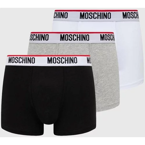 Moschino Underwear Bokserice 3-pack za muškarce, boja: crna, 241V1A13954300