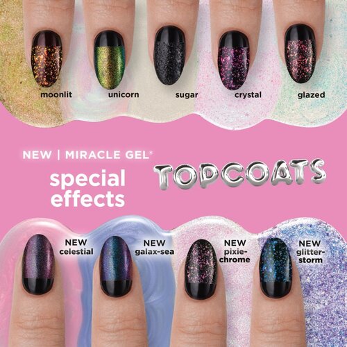 Sally Hansen Miracle Gel&amp;trade; gel lak za nohte brez uporabe UV/LED lučke odtenek Crystal 14.7 ml Slike